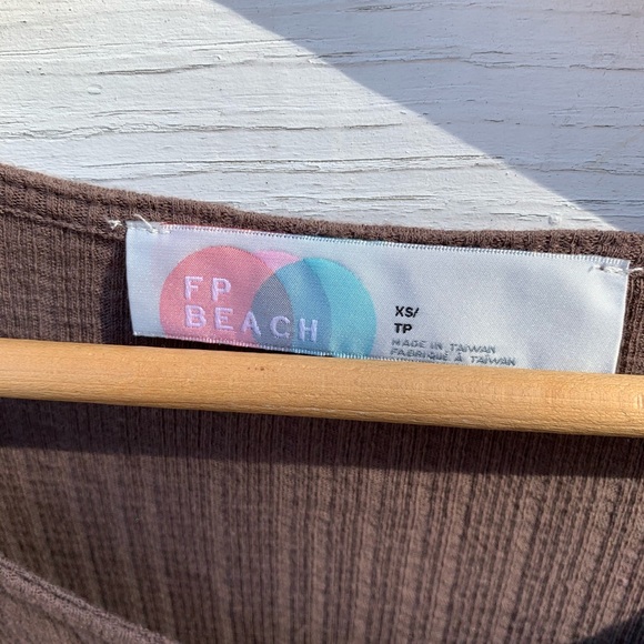 Free people beach long sleeve top - Picture 5 of 7